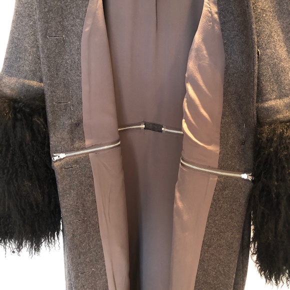 Adam Lippes grey wool coat - Picture 4 of 6